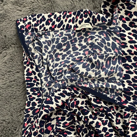 Zadig & Voltaire Animal Print Midi Skirt - Picture 8 of 10